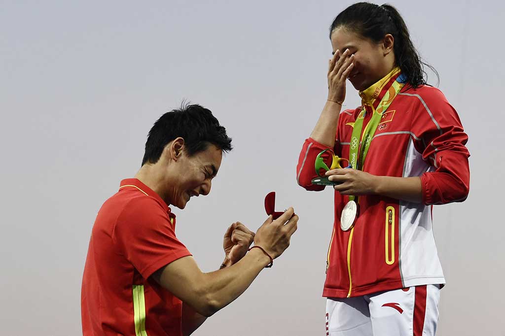 Atlet Putri Ini Dilamar usai Dapat Medali Perak Olimpiade