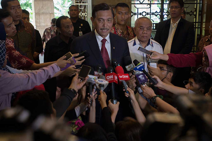 Menko Luhut Koordinasi dengan Eselon I Kementerian ESDM