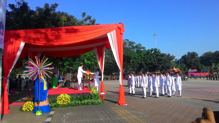 Peringati Kemerdekaan Indonesia, Ahok Pimpin Upacara di Monas