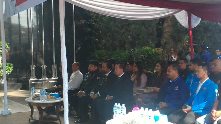 Surya Paloh Hadiri Upacara HUT Kemerdekaan RI bersama Partai NasDem