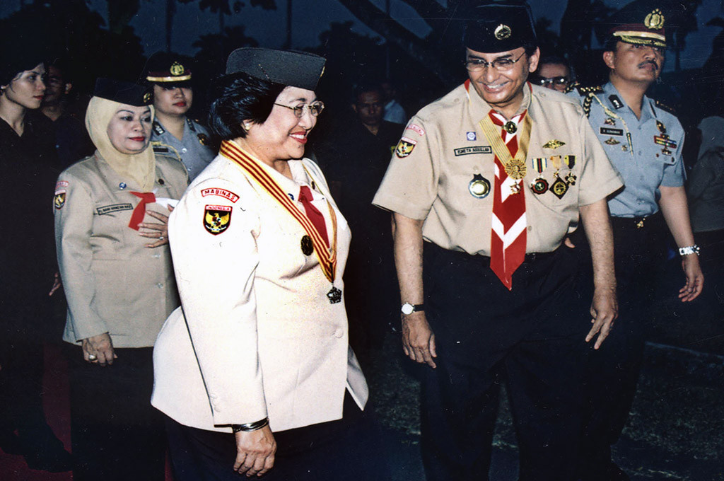 Presiden kelima Idonesia, Megawati Soekarnoputri -- ANT/Mukhlis