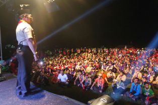 Yasin Limpo Gelorakan 4 Pilar Kebangsaan ke Peserta Jambore