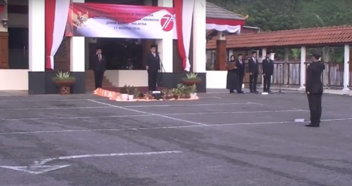 Kemeriahan HUT RI ke-71 di KJRI Johor Bahru