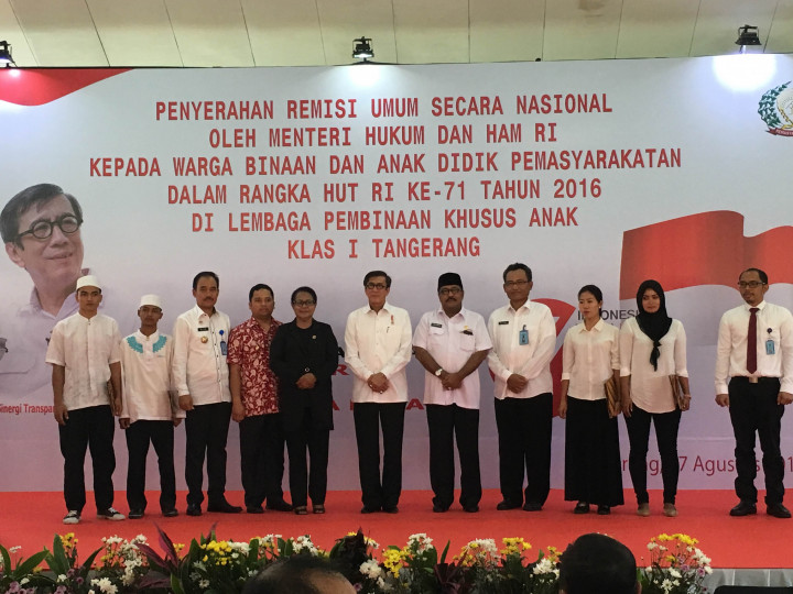 3.528 Narapidana Bebas di Hari Kemerdekaan