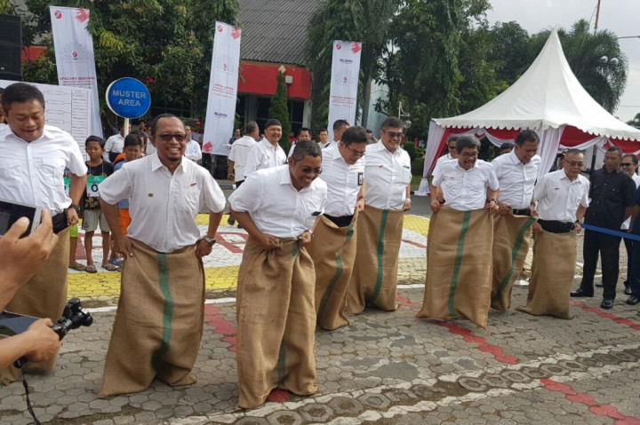 CEO Telkom Group Pimpin Upacara HUT ke-71 RI Bersama BUMN Jawa Timur