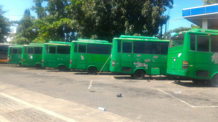 Menilik Kondisi Eks Trans Jogja Sebelum Dilelang