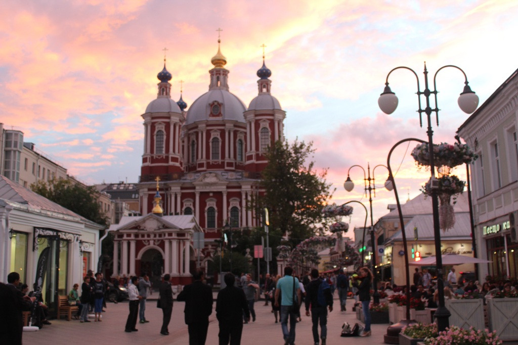 Suasana sebuah kota di Rusia (Foto: Asep Setiawan/Metro TV)