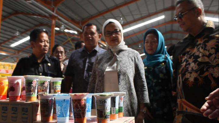 Minuman Kemasan Senilai Rp5 Miliar Disita di Medan
