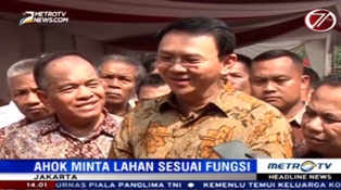Ahok: Kalau Buat Masjid Jangan Dijadikan RPTRA, Bahaya