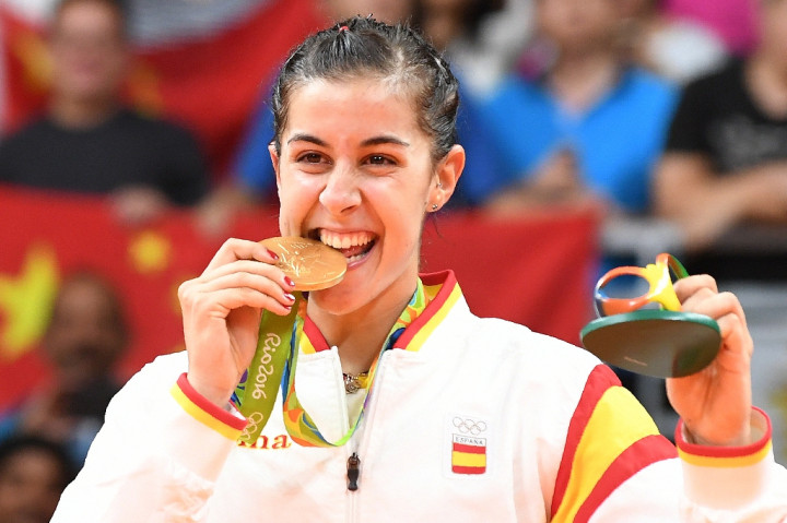 Pebulutangkis Asal Spanyol Cetak Sejarah Usai Raih Medali Emas Olimpiade