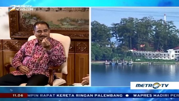 300 Polisi dan Tentara Tabuh Gondang di Karnaval Kemerdekaan Pesona Danau Toba