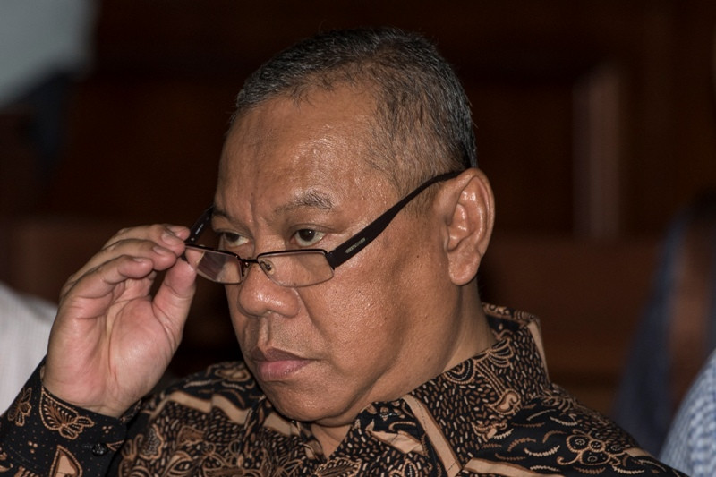 Terdakwa kasus dugaan suap kepada Panitera Pengadilan Negeri Jakarta Pusat, Doddy Aryanto Supeno--Antara--