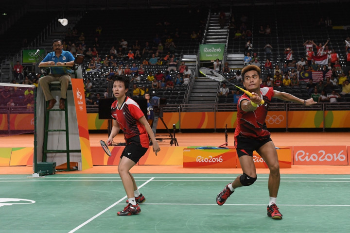 Tontowi/Liliyana dan Rombongan Tiba di Bandara Soekarno-Hatta