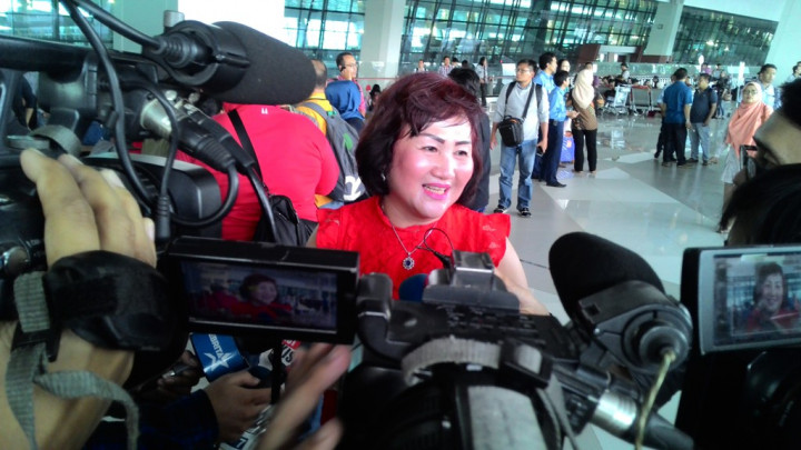 Momen Keluarga Menyambut Tontowi/Liliyana