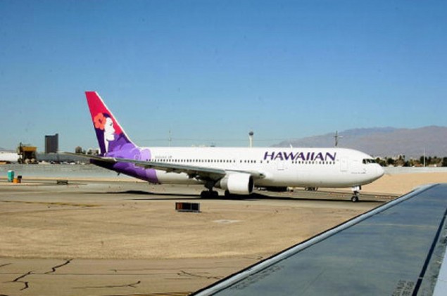 Pesawat maskapai Hawaiian Airlines -- (Foto: AFP)
