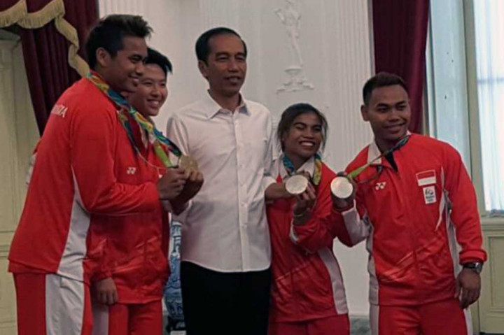 Presiden Sambut Peraih Medali Olimpiade