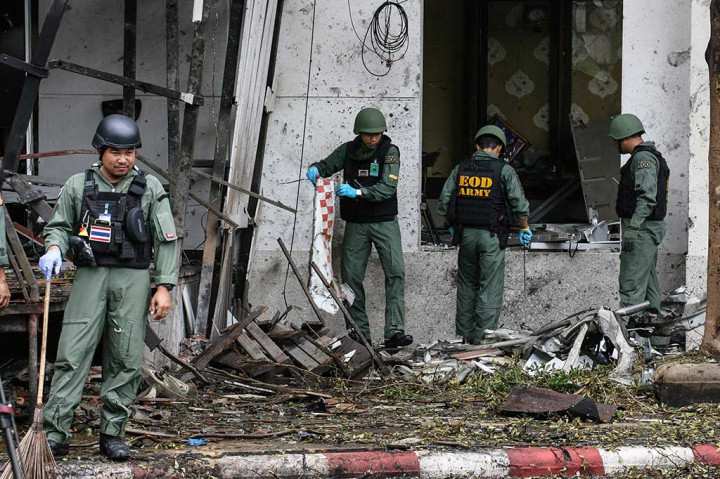 Bom Guncang Thailand Selatan, Satu Tewas