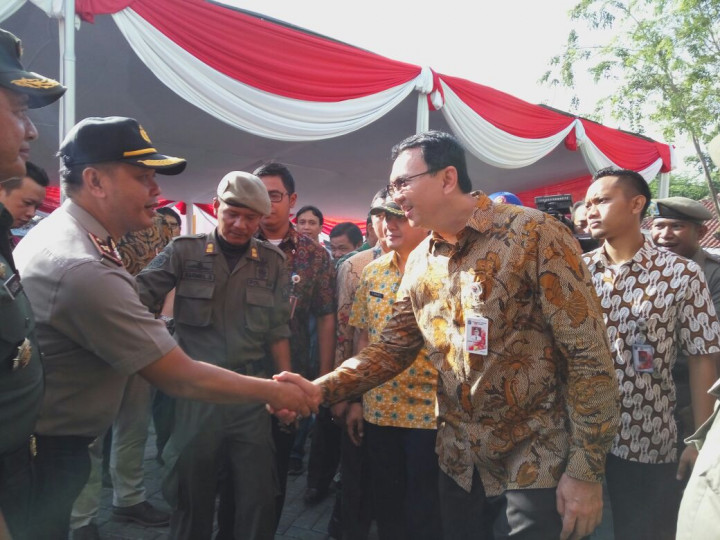 Ahok Tidak Puas Hasil Revitalisasi Pasar Pesanggrahan
