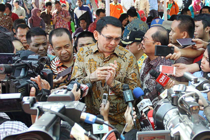 Ahok Resmikan Pasar Pesanggrahan