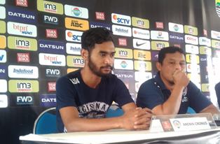 Banyak Pemain Cedera, Arema Targetkan Imbang di Bandung