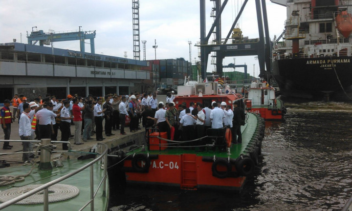 Menhub Tinjau New Priok Container Terminal One