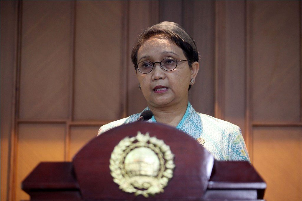Menteri Luar Negeri Retno LP Marsudi. MI/Panca Syurkani.