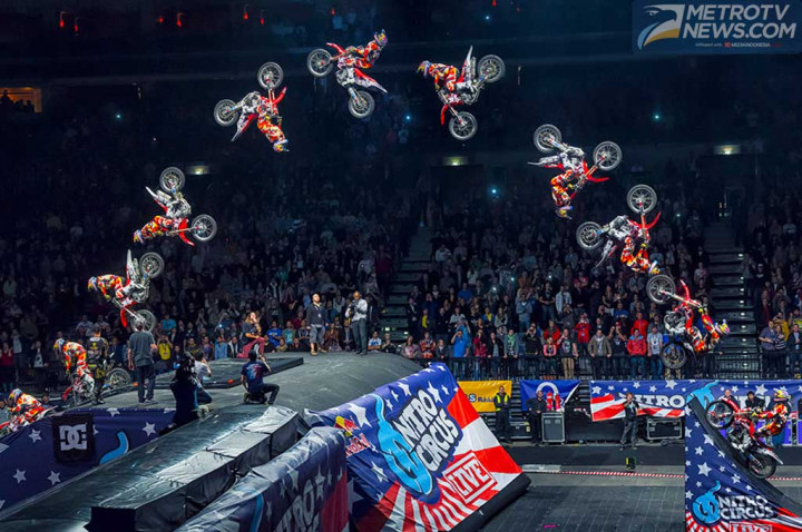 Nitro Circus, Atraksi Ketangkasan yang Menguras Emosi