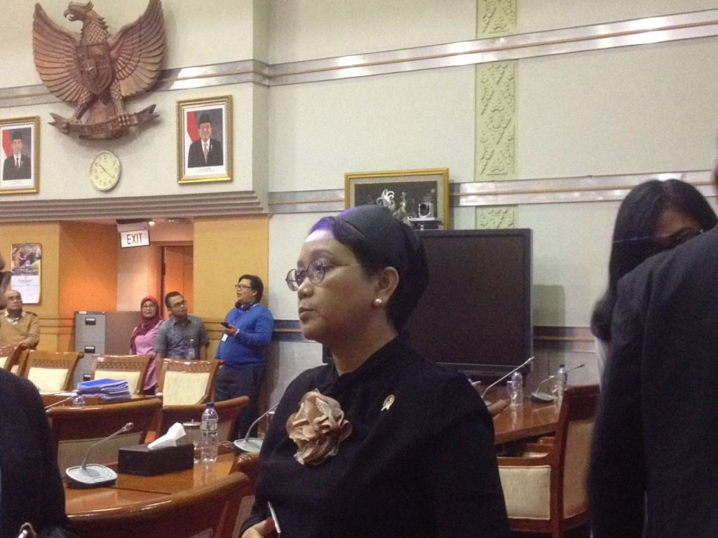 Menlu Retno Marsudi (Foto: Sonya Michaella/MTVN)