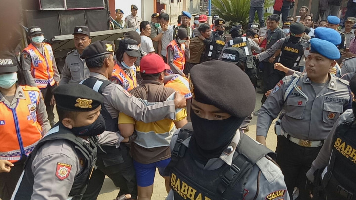 Eksekusi Lahan Tol Jombang, 8 Orang Ditangkap