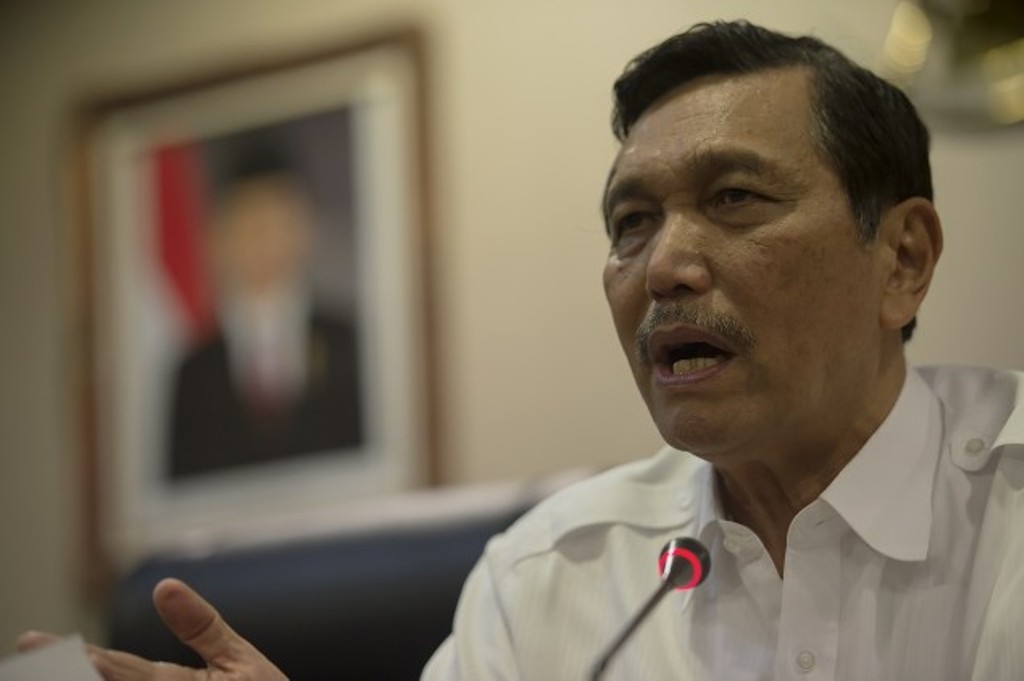 Menteri Koordinator Bidang Kemaritiman Luhut Pandjaitan. Antara/Widodo S. Jusuf