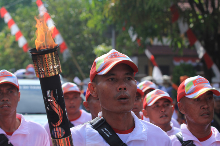Kirab Api PON Sejauh 1005 Km Dilepas Menko Puan