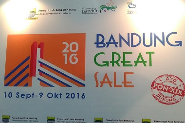 Kontingen PON Jabar Dapat Diskon Khusus Berbelanja di Bandung