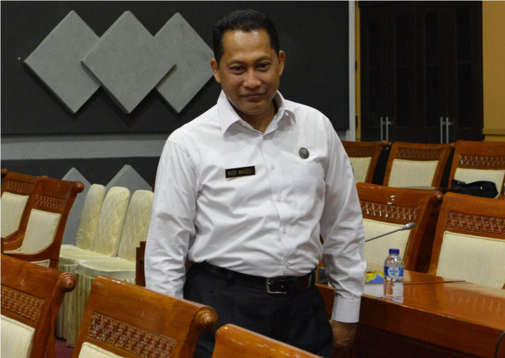  Kepala Badan Narkotika Nasional Budi Waseso. (Foto: MI/Mohamad Irfan).