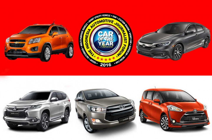 5 Mobil Finalis Forwot Car of The Year 2016