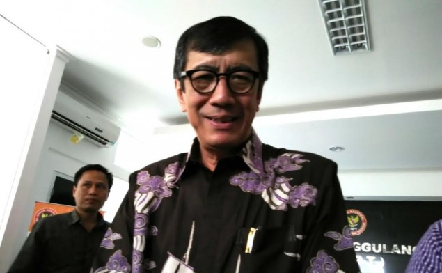 Law and Human Rights Minister Yasonna Laoly (Photo: MTVN/LB Ciputri Hutabarat)