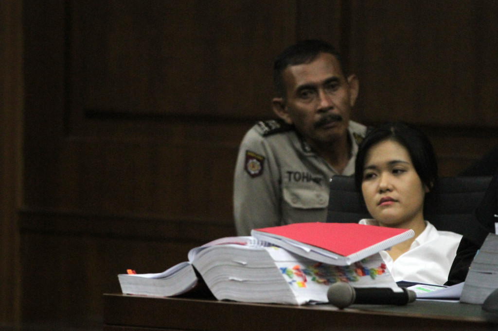 Terdakwa kasus kematian Mirna, Jessica Kumala Wongso/MI/Arya Manggala