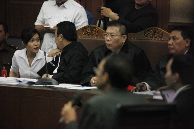 Suasana Sidang Kasus Kematian Mirna Memanas