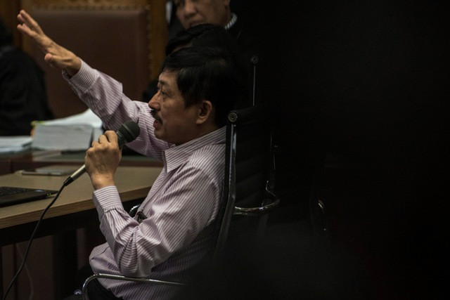 Ahli Patologi Forensik Unversitas Indonesia Djaja Surja Atmadja. Foto: Sigid Kurniawan/Antara.