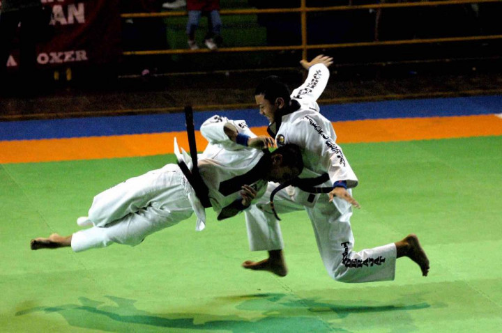 Atlet Tarung Derajat Lampung Siap Tempur