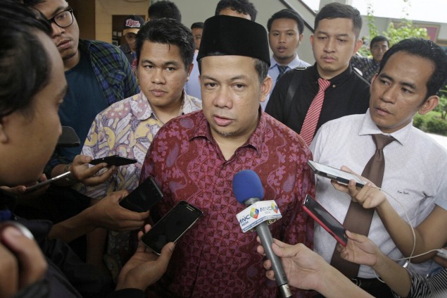Fahri Hamzah (Photo:MI/Bary Fathahilah)