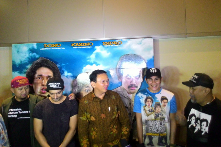 Reaksi Ahok Usai Menonton Film Warkop DKI Reborn