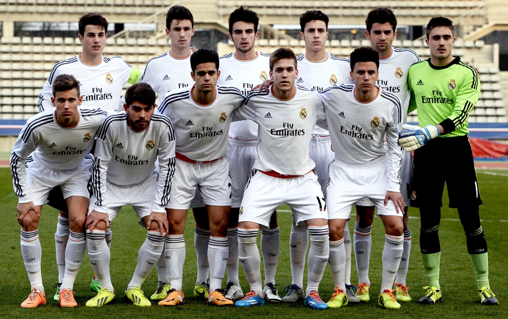 Skuat akademi Real Madrid (Foto: FRANCK FIFE / AFP)