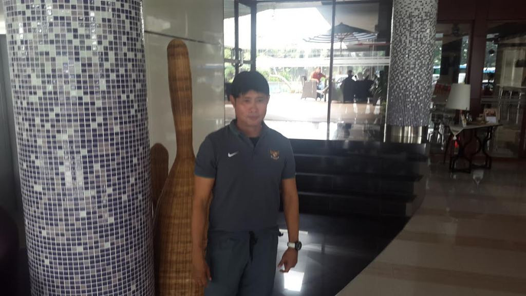 Pelatih Timnas U-19 Eduard Tjong (Foto: MTVN/Alfa Mandalika)