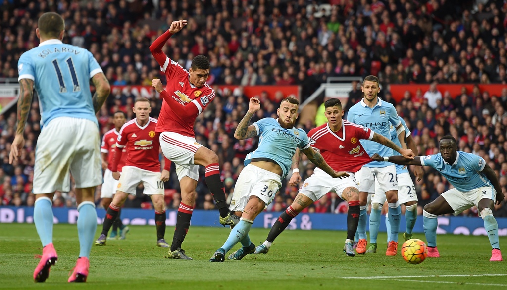 Manchester United bakal menjamu Manchester City pada akhir pekan ini (AFP)