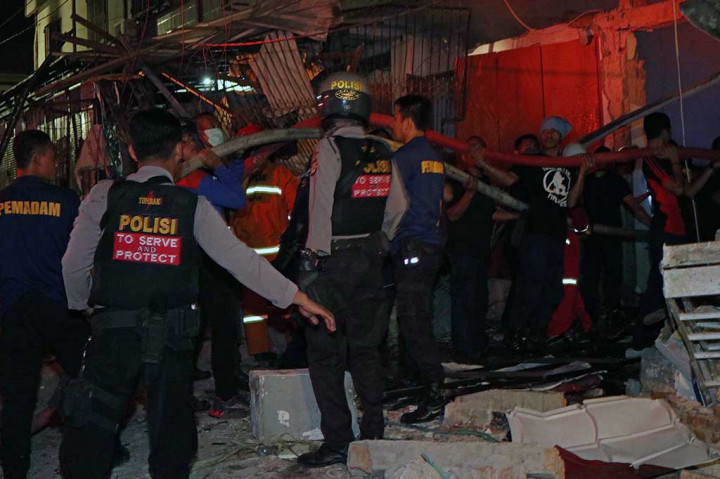 Ledakan Besar Terjadi di Makassar