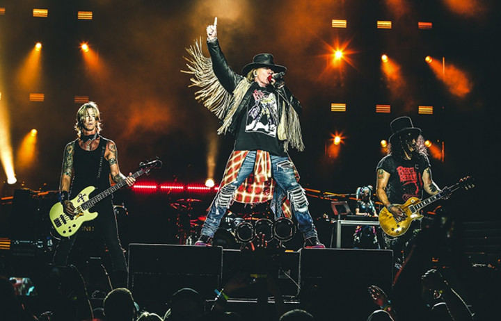 Guns N’ Roses Raup Rp1,5 Triliun dari Tur Reuni di AS