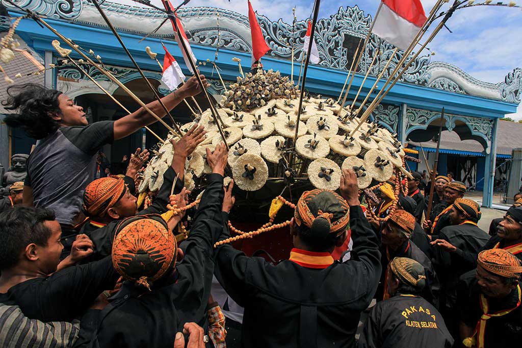 Keraton Kasunanan Surakarta Gelar Tradisi Grebeg Besar