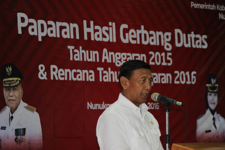 Wiranto: Pembangunan Terpadu di Daerah Perbatasan Sudah Dilaksanakan