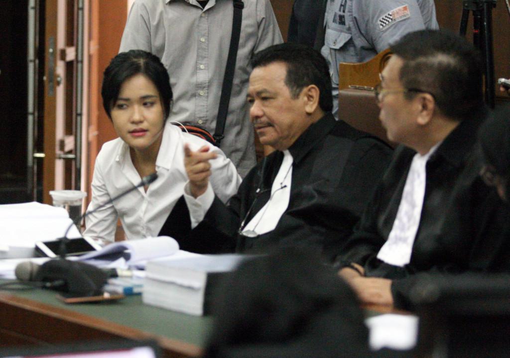 Jessica Kumala Wongso mengikuti sidang lanjutan di PN Jakarta Pusat, Rabu 14 September 2016. Foto: MI/Adam Dwi