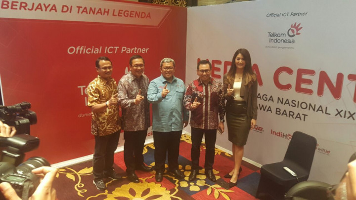 Megahnya Teknologi <i>Media Center</i> PON Jabar Manjakan Jurnalis